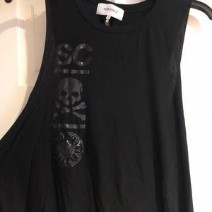 SoulCycle Muscle Tee Open Back